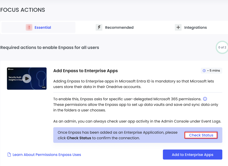 Add Enpass to Enterprise Applications